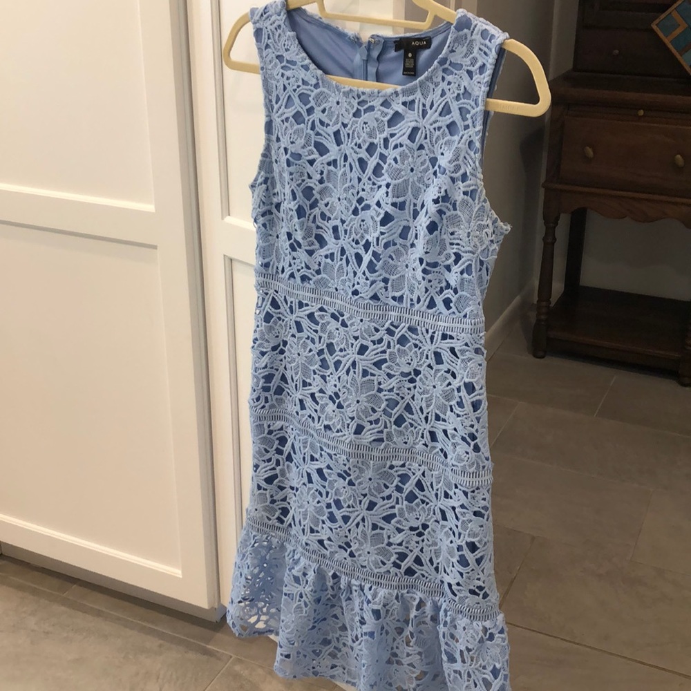 Cornflower Blue dress from Bloomingdale’s
